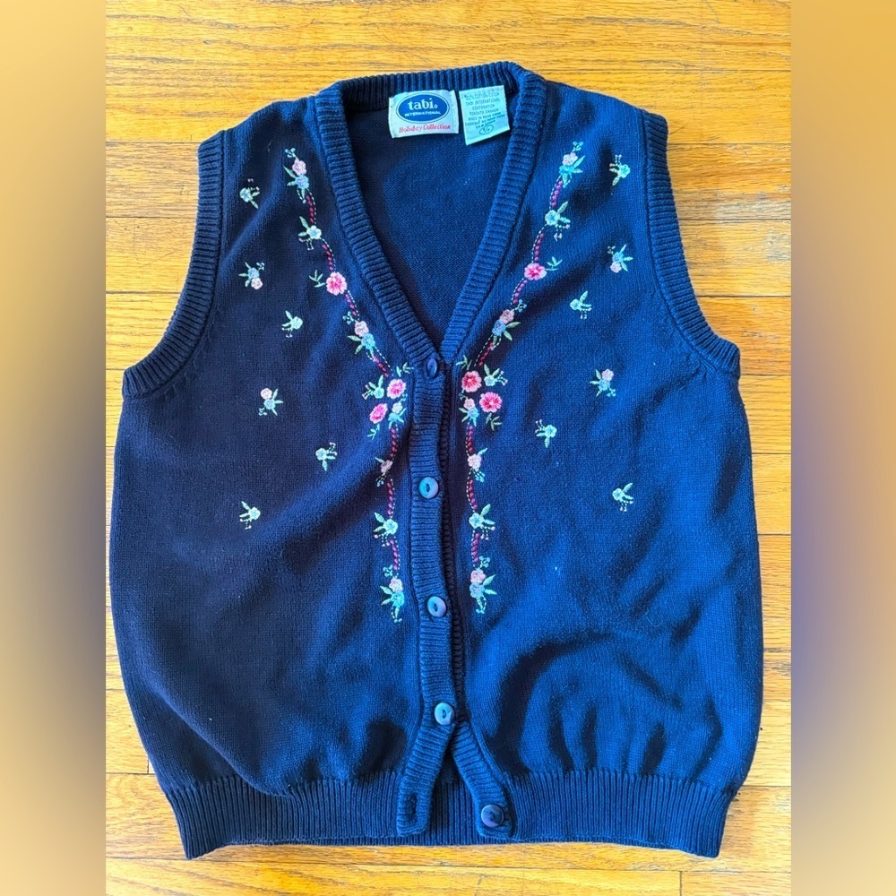 Tabi vintage sweater vest